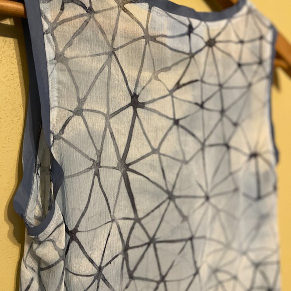 Simply Vera Vera Wang tank top in blue size small - Picture 6 of 10